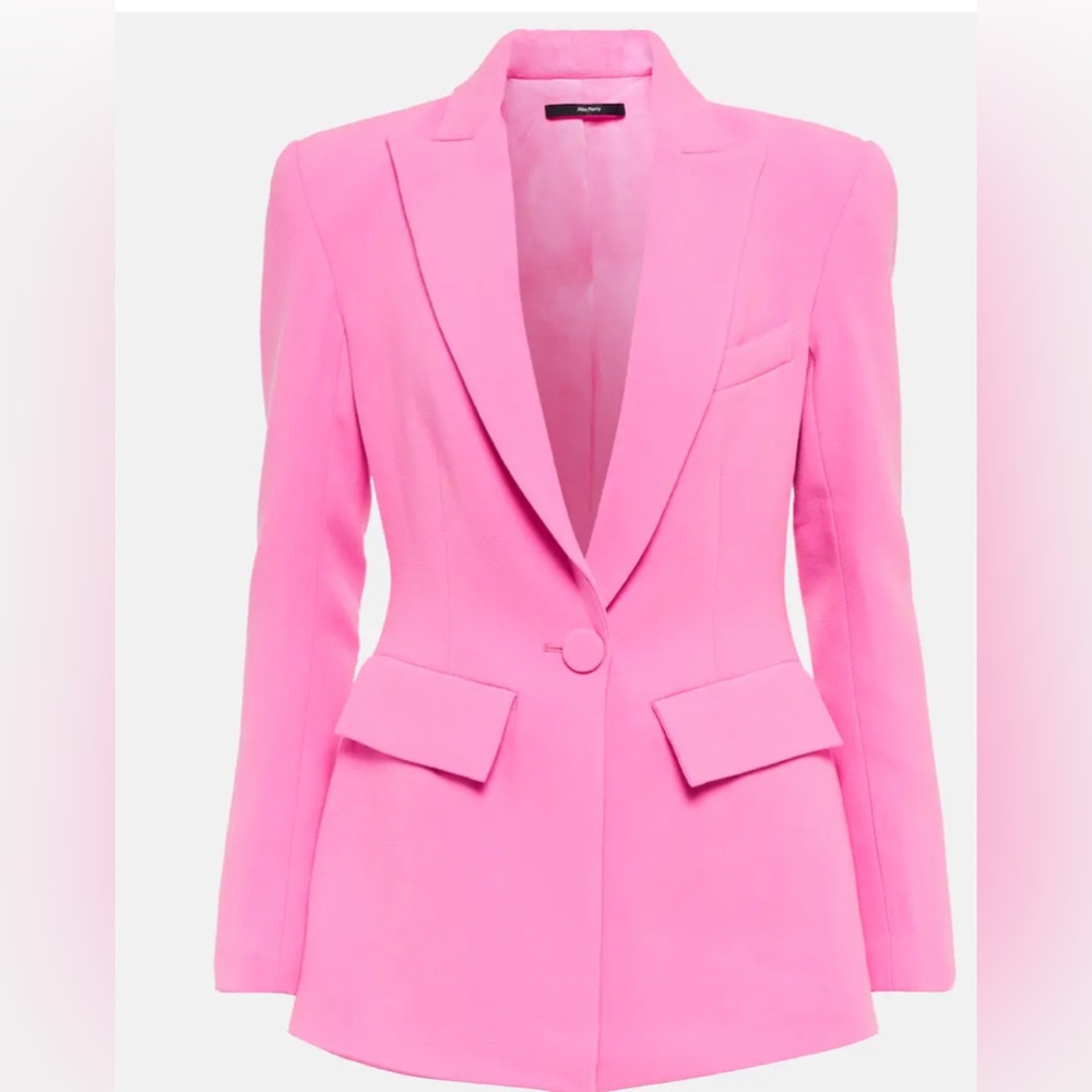 Carter Neon Crepe Blazer